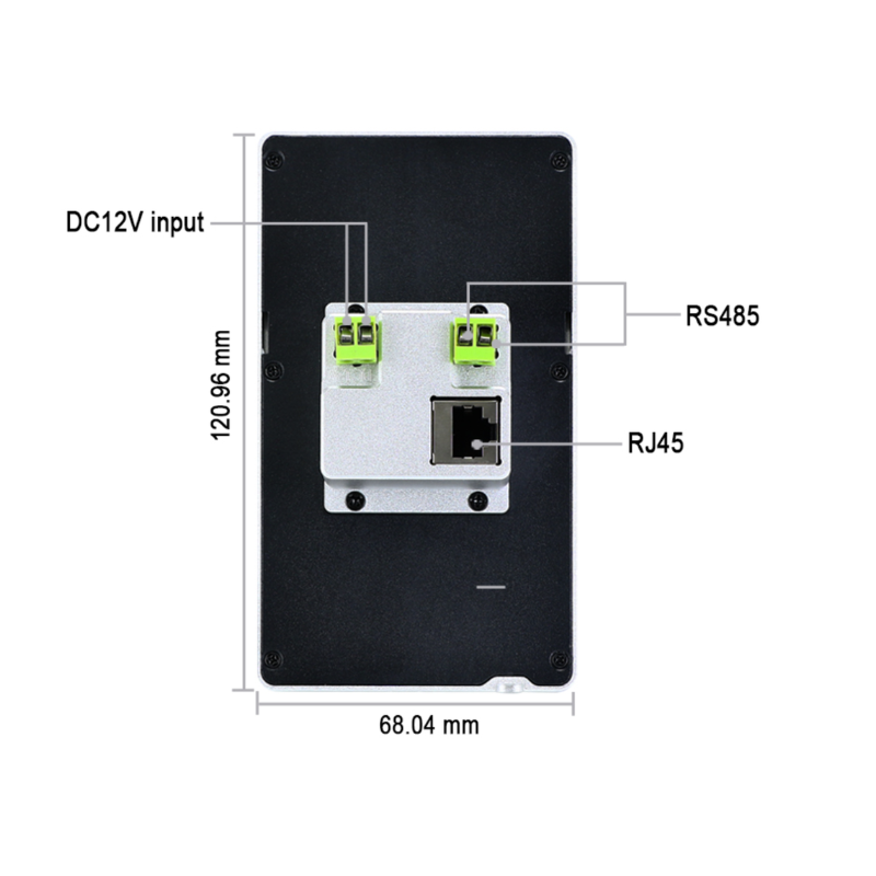 YC-SM55P 5.5-inch Smart Home Control Panel with Metal Case & 500nit Display - Image 2