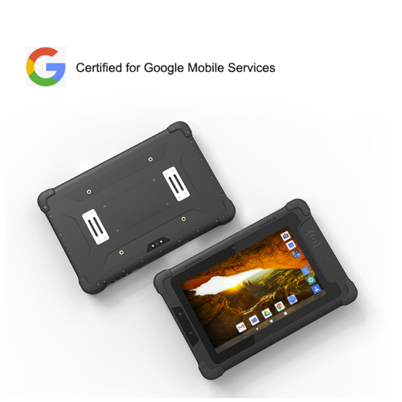 Black – Rugged Industrial Three-Proof Tablet with 8-Inch Display - Image 2