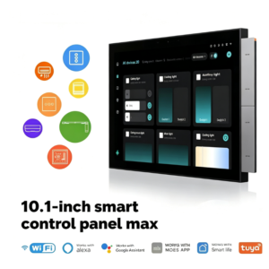 Tuya Smart Home Control Panel Max 10.1inch Touch Screen with Bluetooth Zigbee Gateway Built-in Building Intercom Compatible